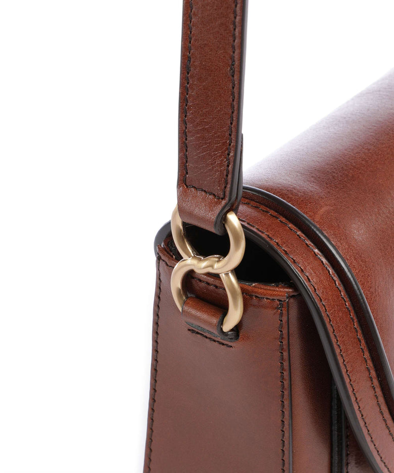 The Bridge Luce Crossbody bag marrone