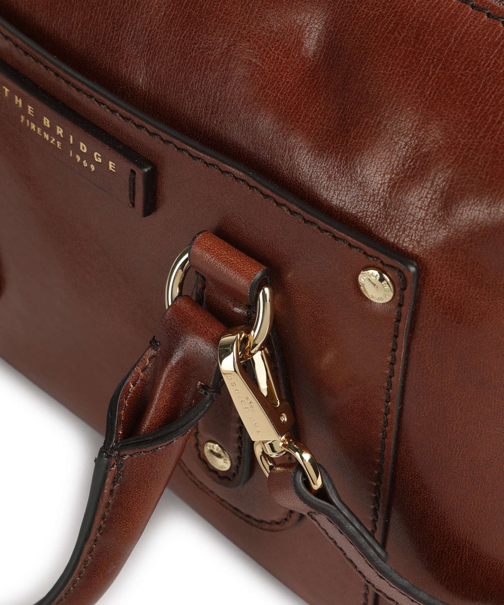 The Bridge Cecilia Handbag marrone