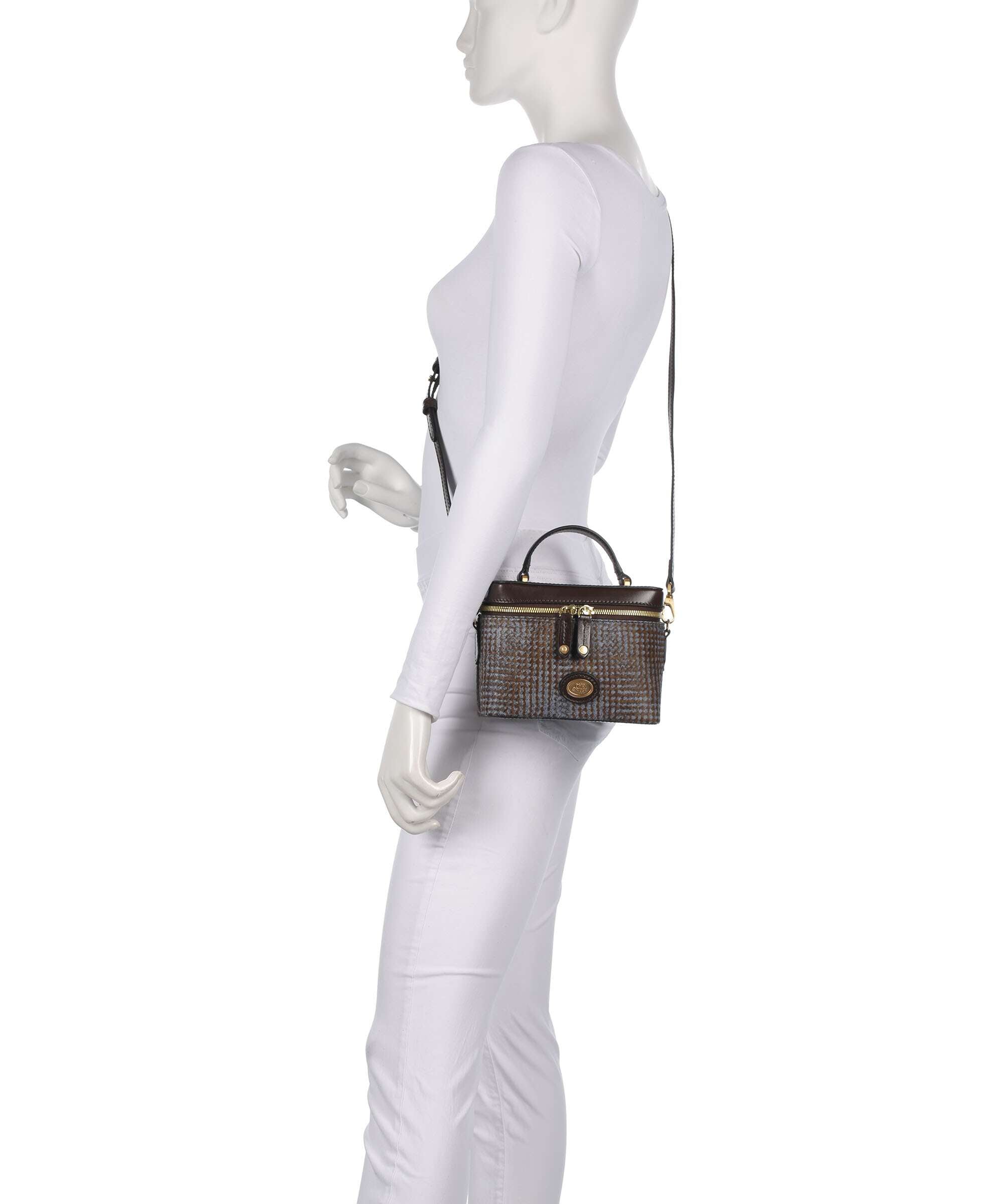 The Bridge Story Donna Crossbody bag moka/azzurro