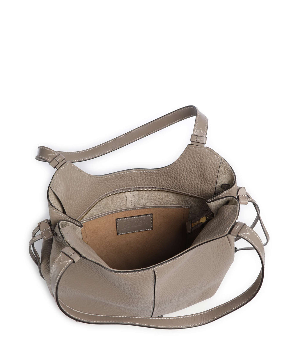 The Bridge Martina Hobo bag greige