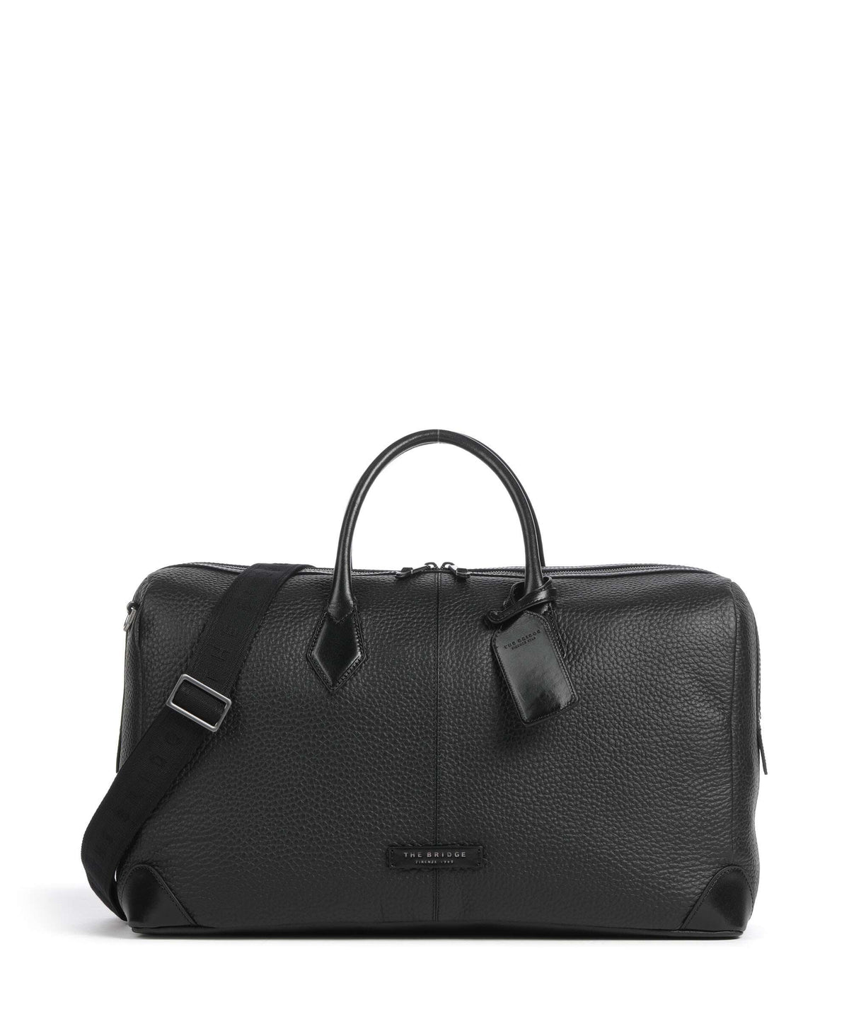 The Bridge Travel Soft Weekend bag nero