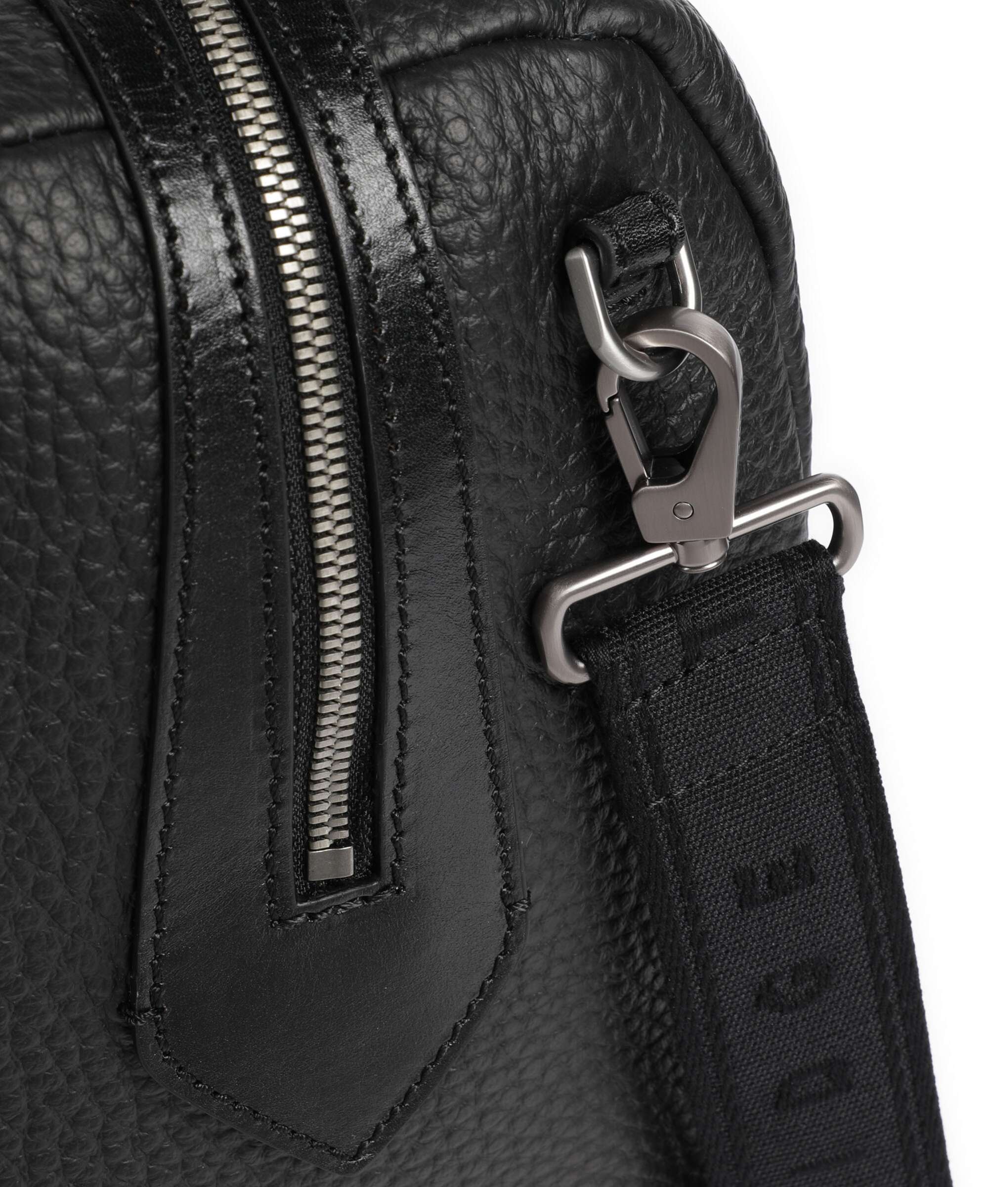 The Bridge Travel Soft Weekend bag nero