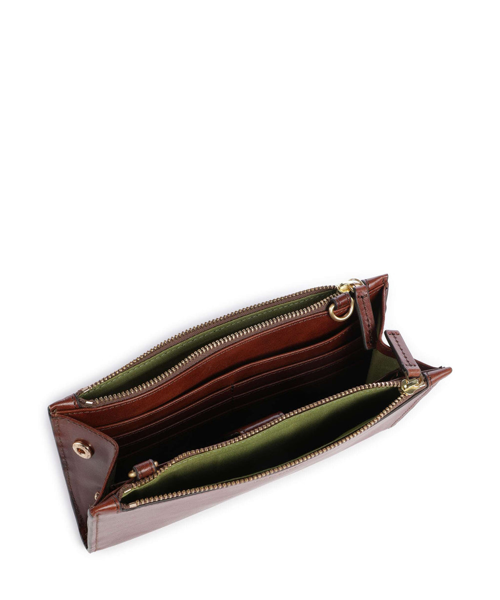 The Bridge Lara Wallet marrone