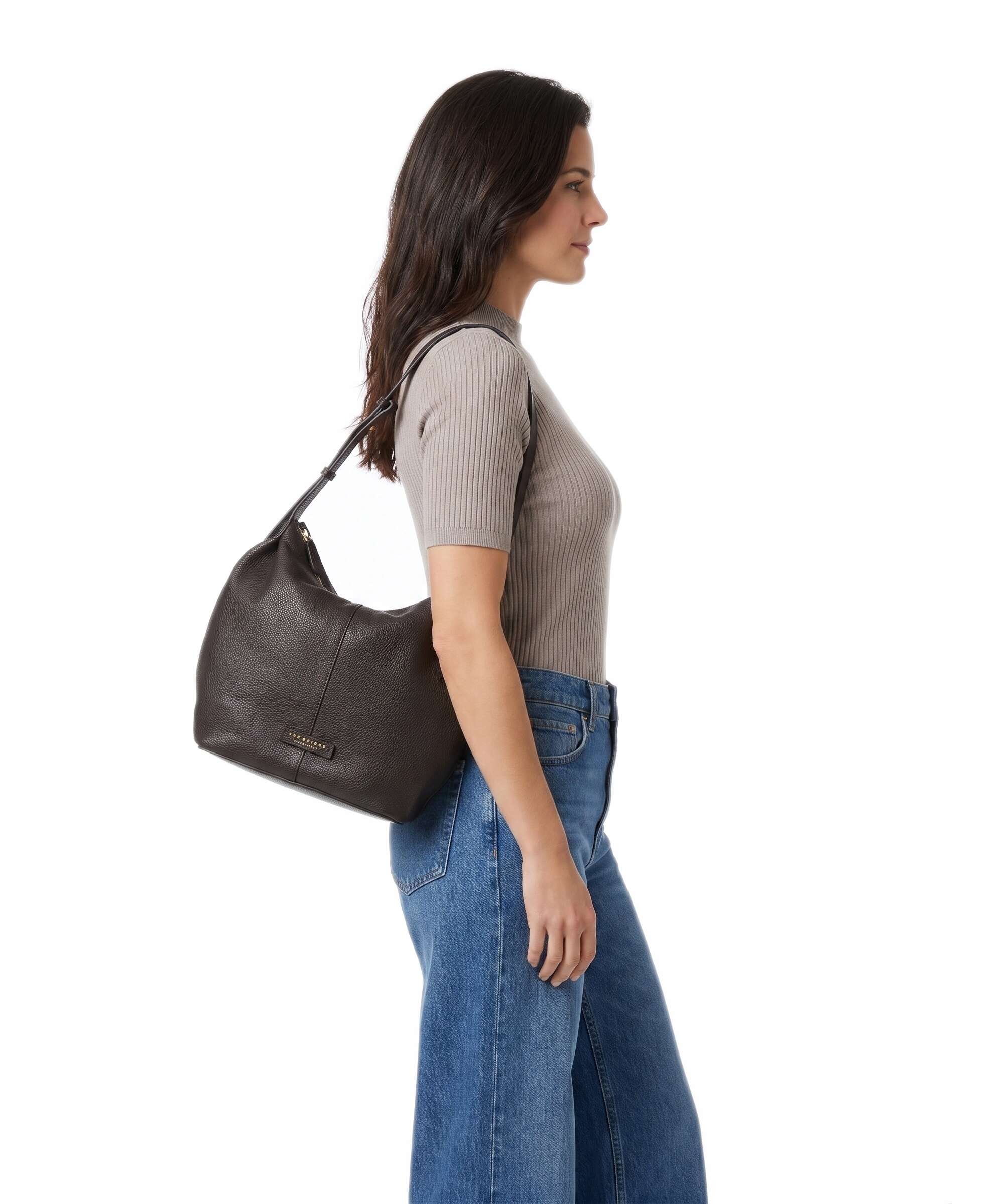 The Bridge Marisa Hobo bag moka