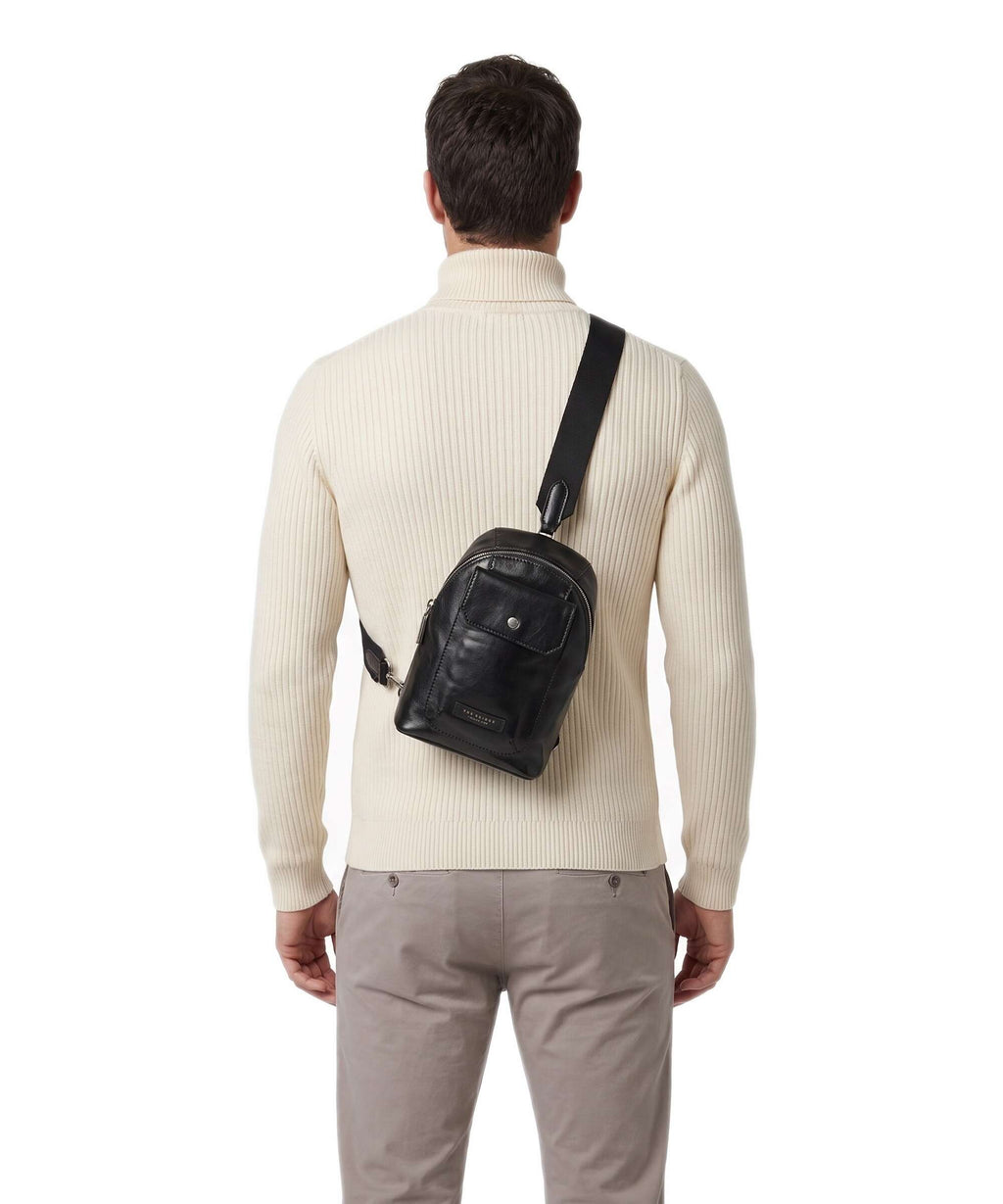 The Bridge Mattia Sling bag nero