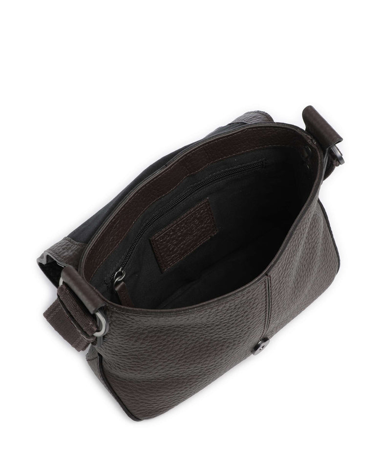 The Bridge Manfredi Messenger bag moka