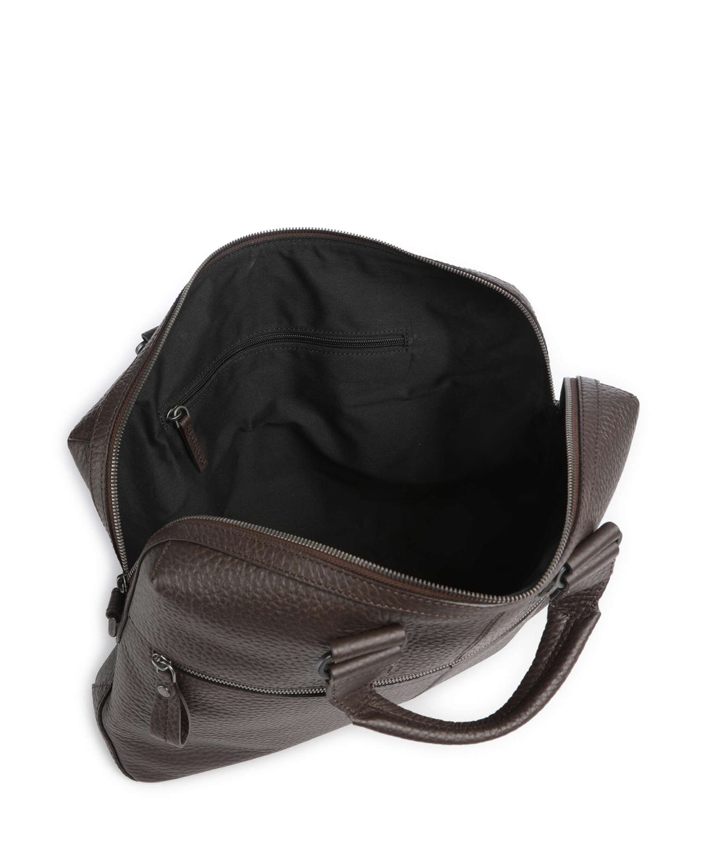 The Bridge Manfredi Briefcase moka