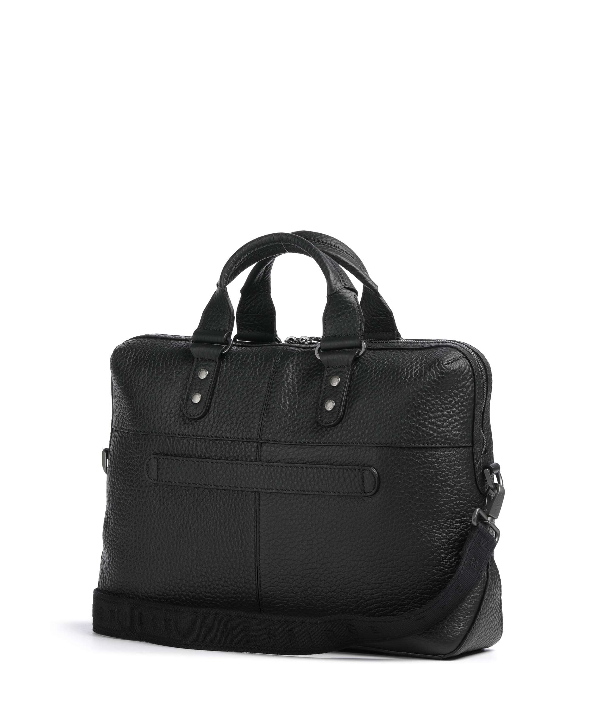 The Bridge Manfredi Briefcase nero