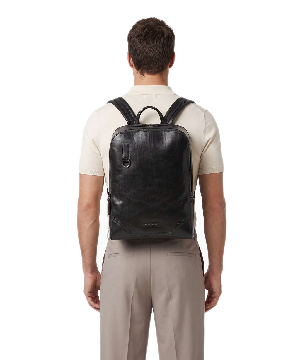 The Bridge Matteo Backpack nero