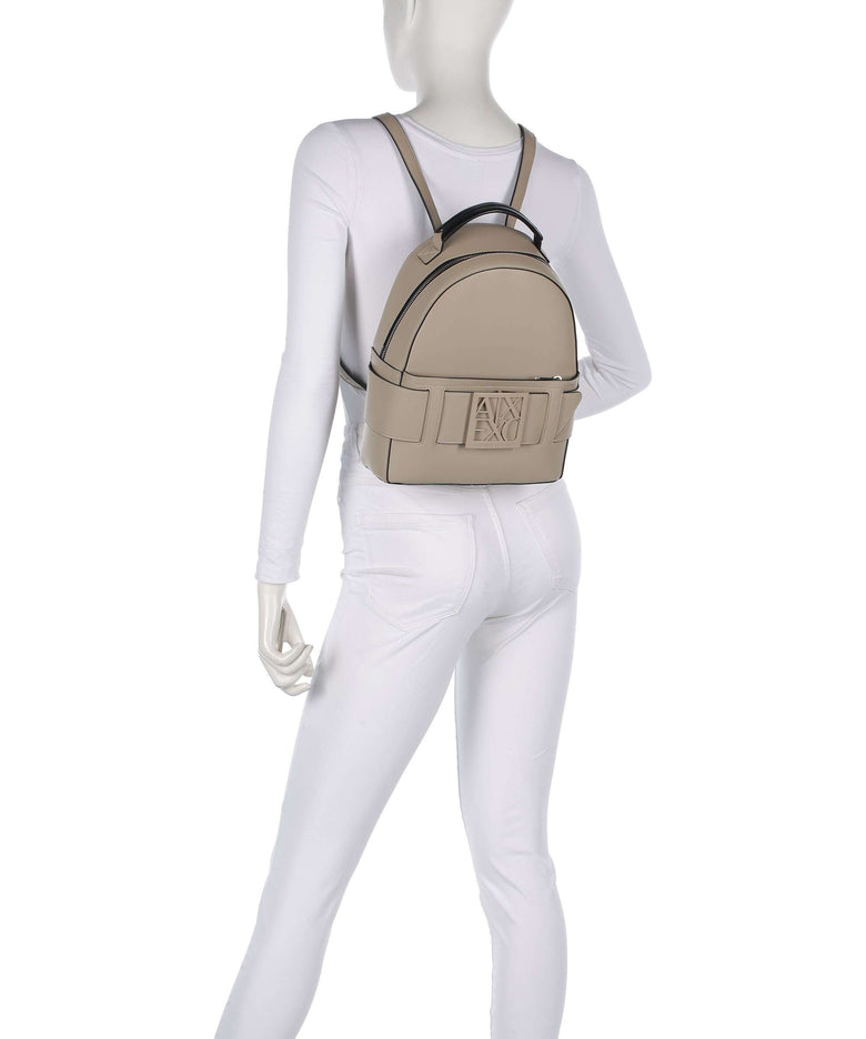 Armani Exchange Susie Backpack sand