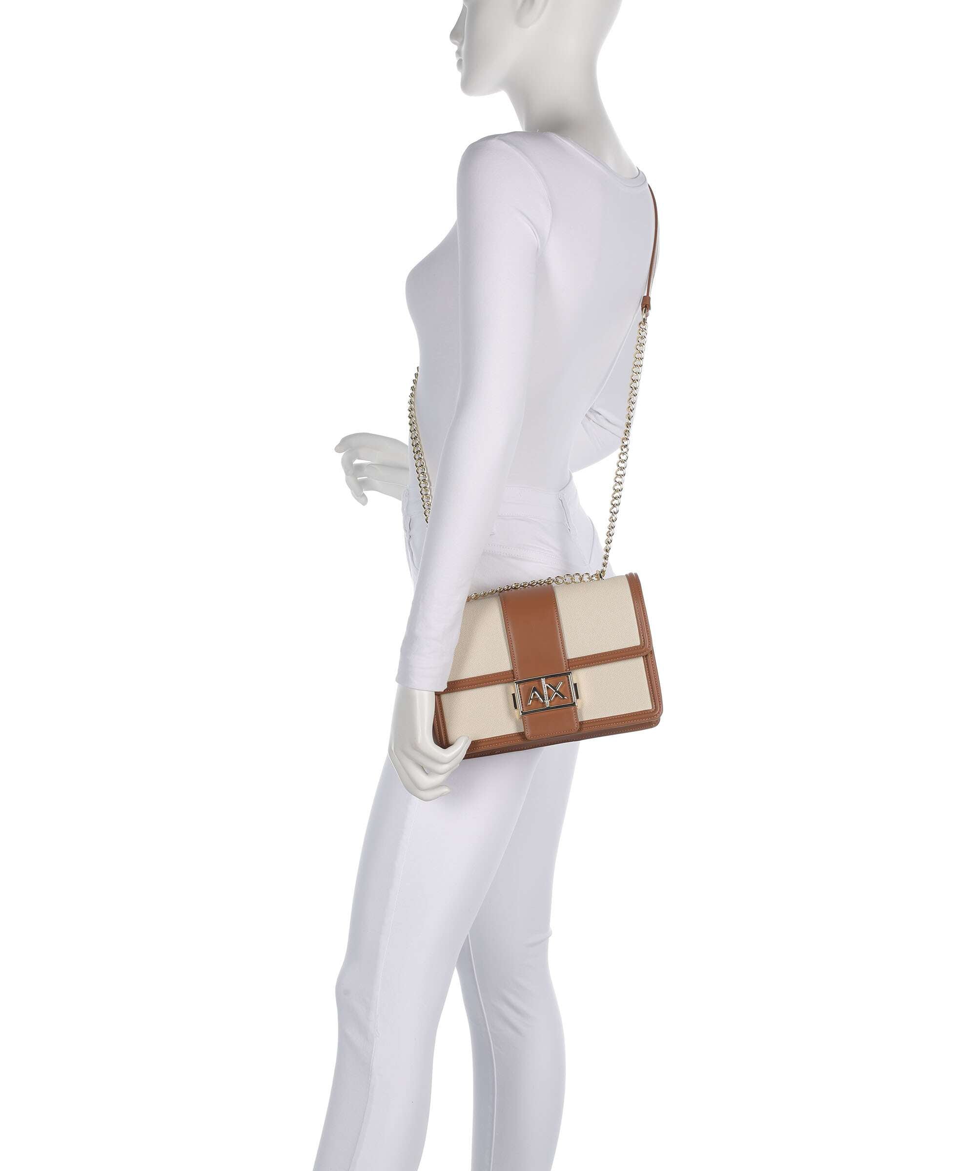 Armani Exchange Wonder M Shoulder bag natural/saline clay