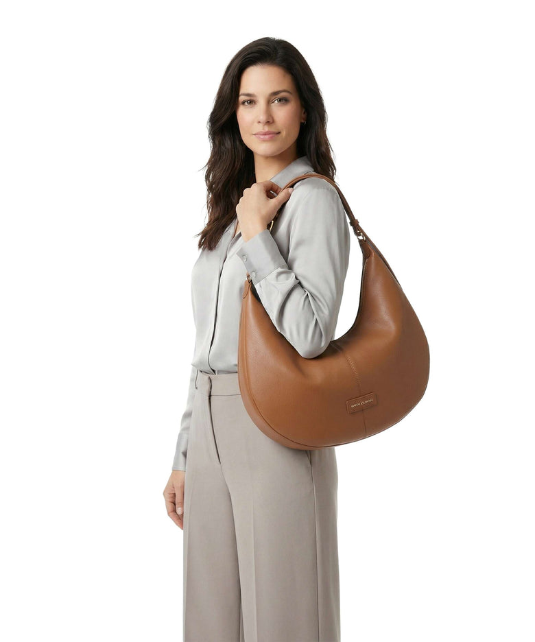 Armani Exchange Polly L Hobo bag saline clay