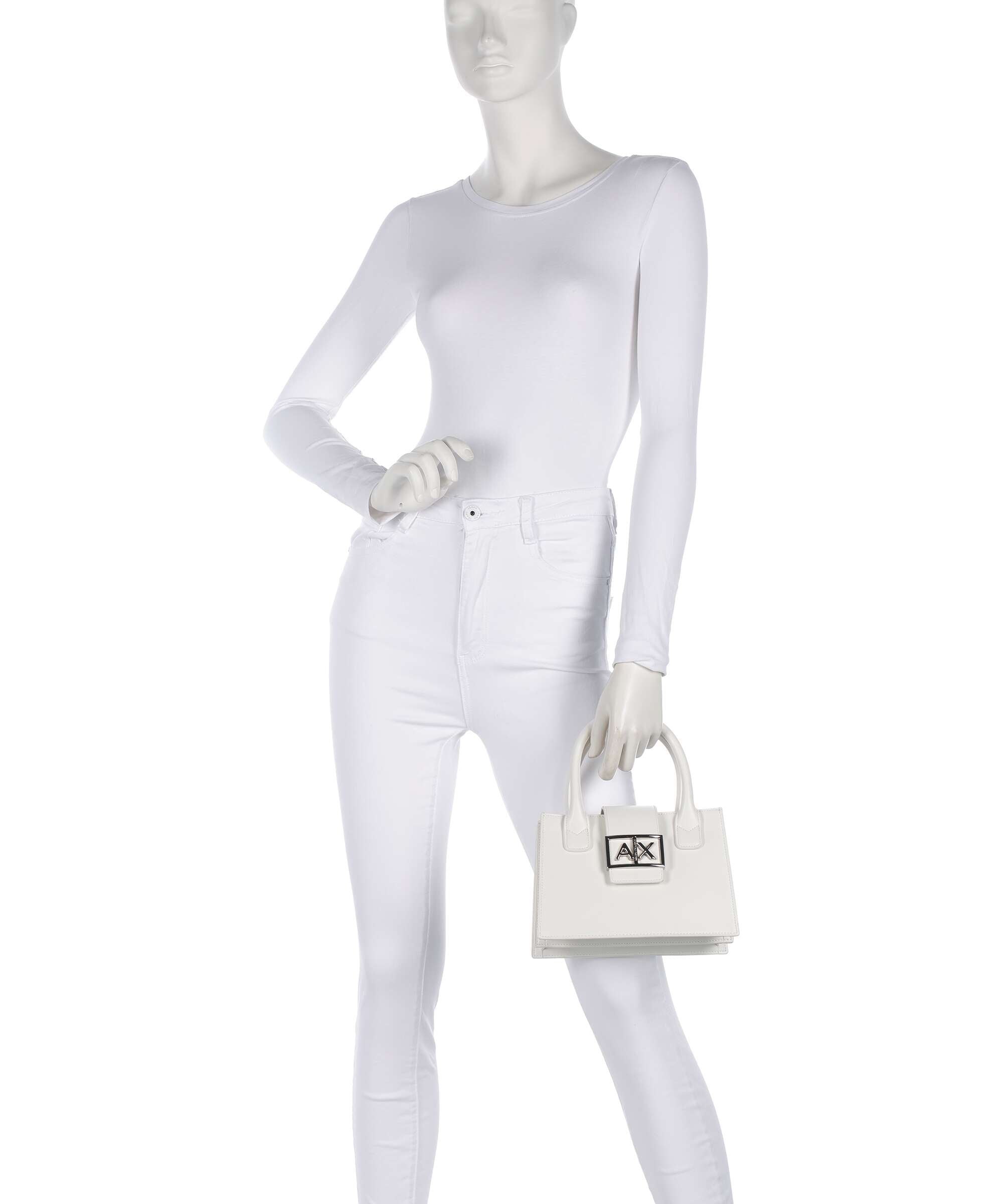 Armani Exchange Wonder S Handbag off white