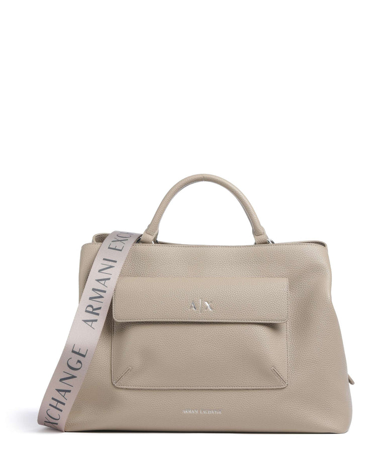 Armani Exchange Nicole L Handbag sand