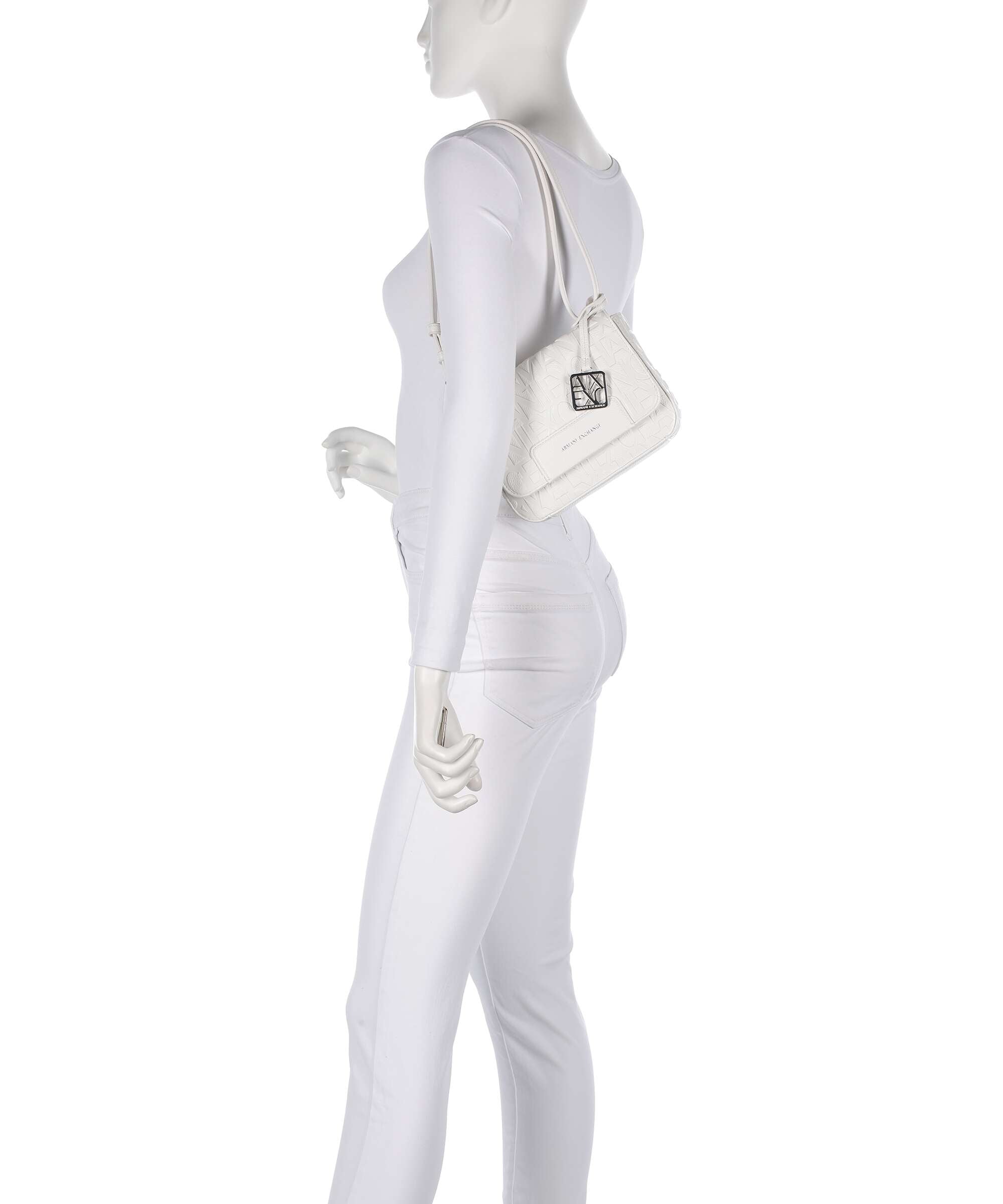 Armani Exchange Liz Crossbody bag off white