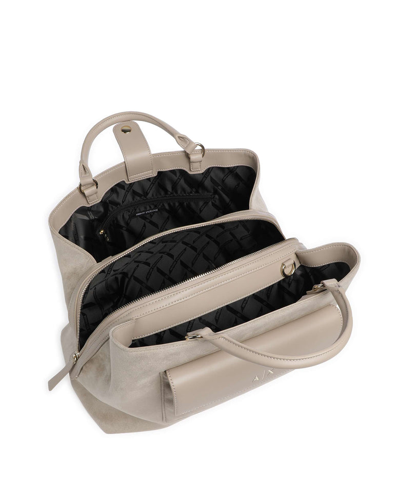 Armani Exchange Nicole L Handbag sand