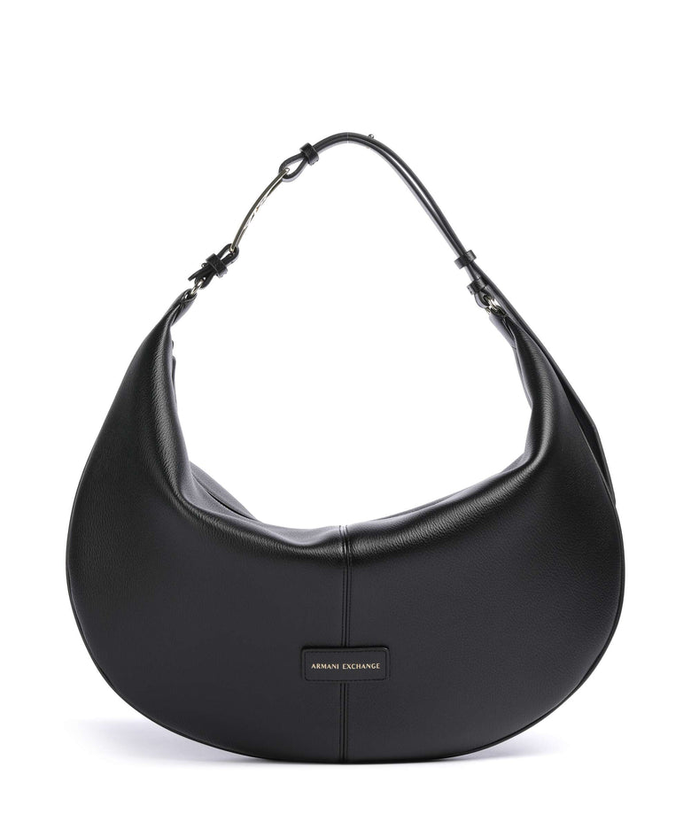 Armani Exchange Polly L Hobo bag black