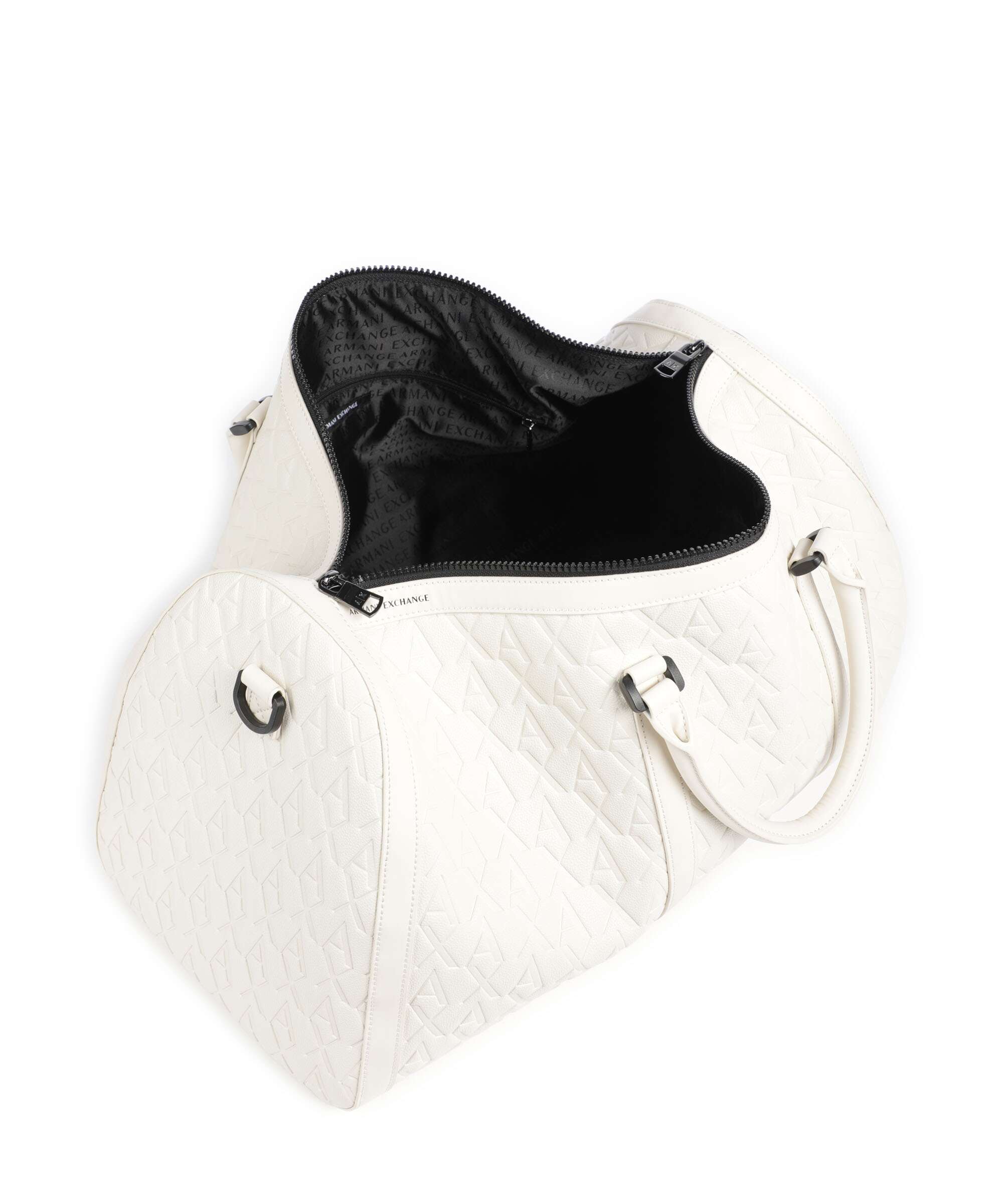 Armani Exchange Liam Weekend bag cream