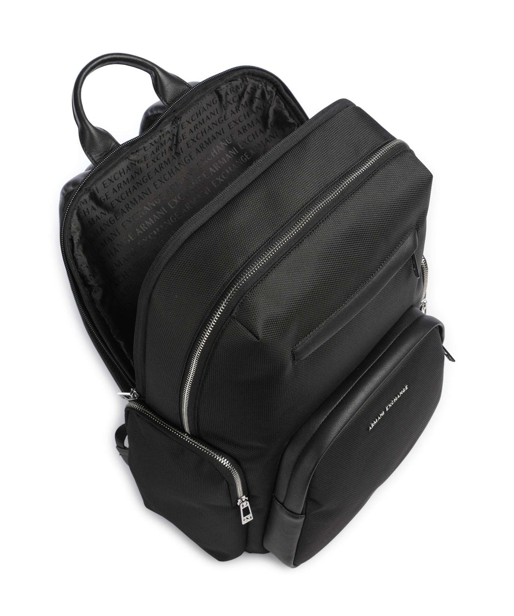 Armani Exchange Singapore Backpack black