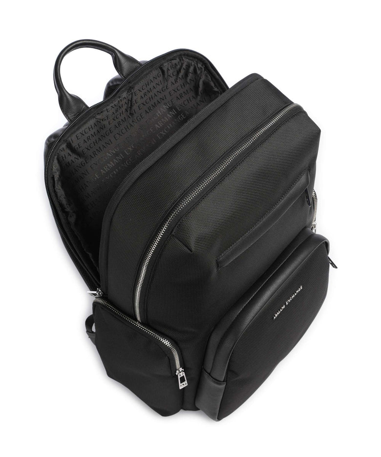 Armani Exchange Singapore Backpack black