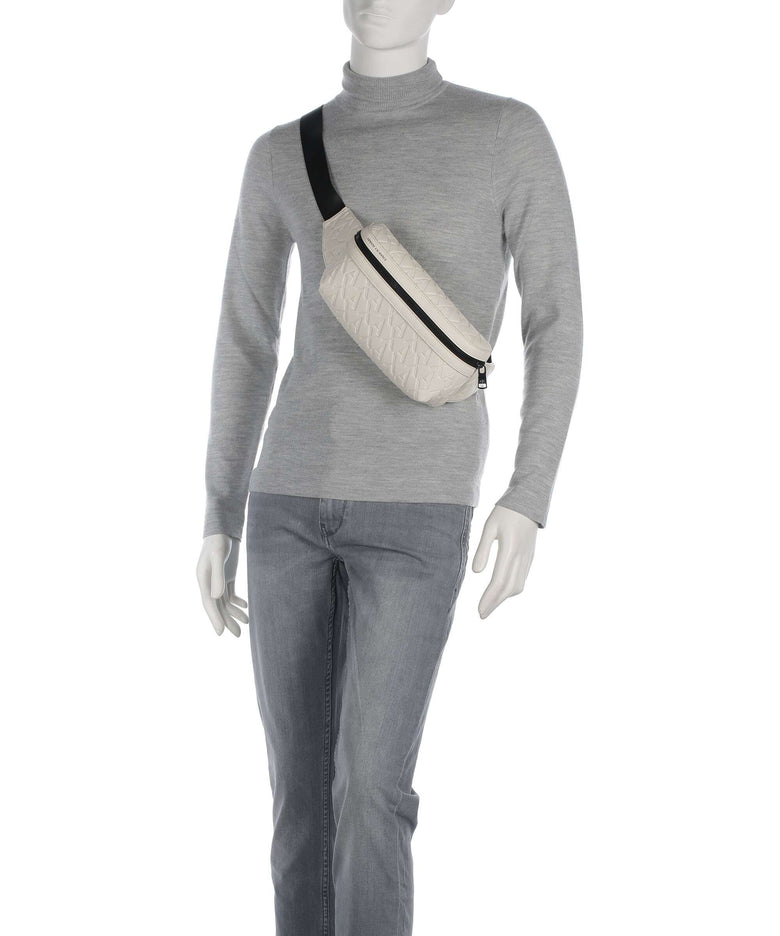 Armani Exchange Liam Fanny pack cream