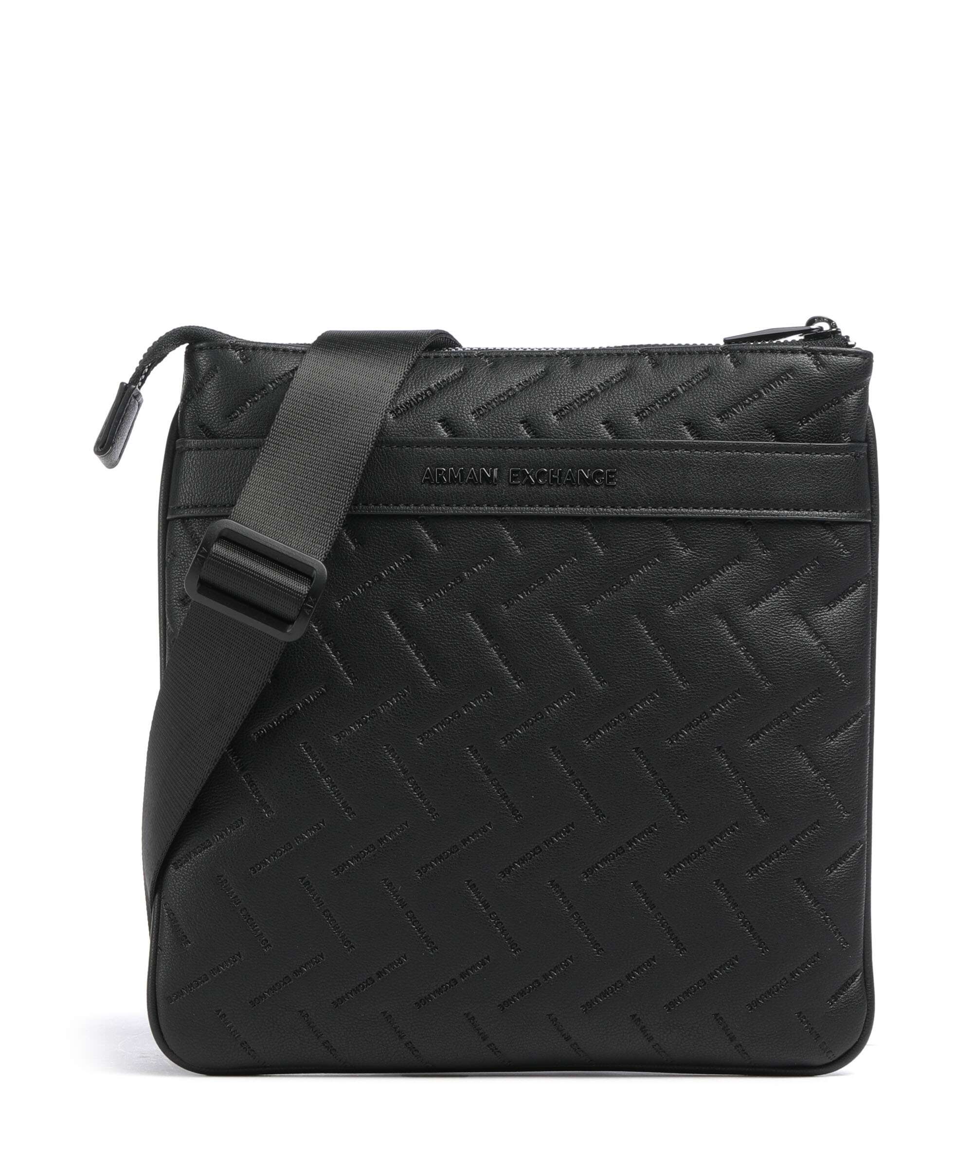 Armani Exchange Ginevra Embossed Crossbody bag black