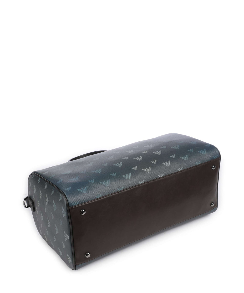 Emporio Armani Special Minorca Weekend bag blu/eagle all over
