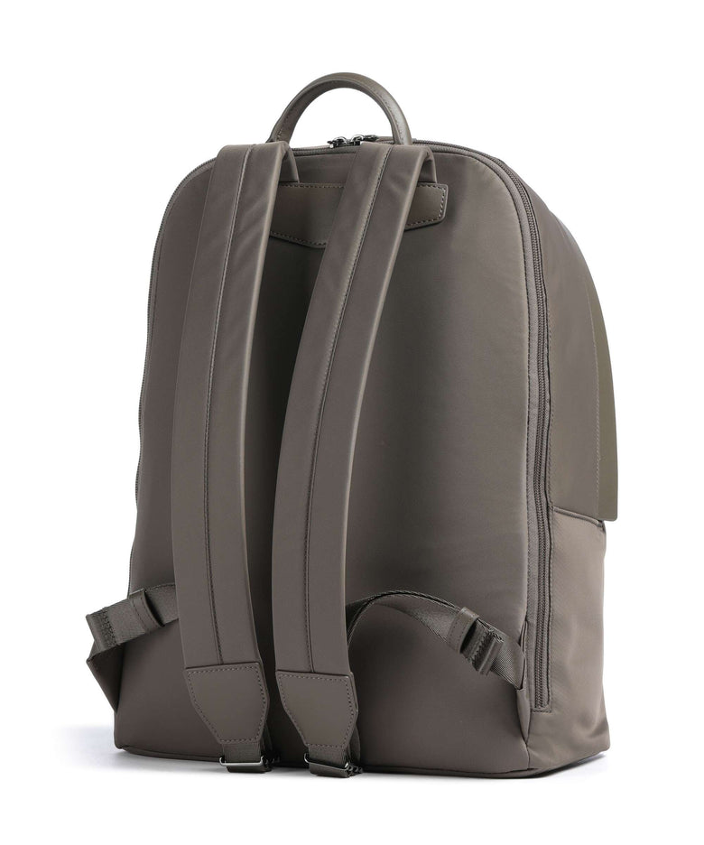 Emporio Armani Recycled Nylon Backpack major brown