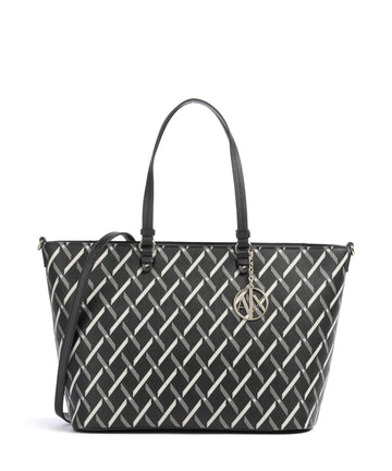 Armani Exchange Gynger Logo M Shopper taske black