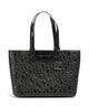 Armani Exchange Liz Patent M Shopper taske black