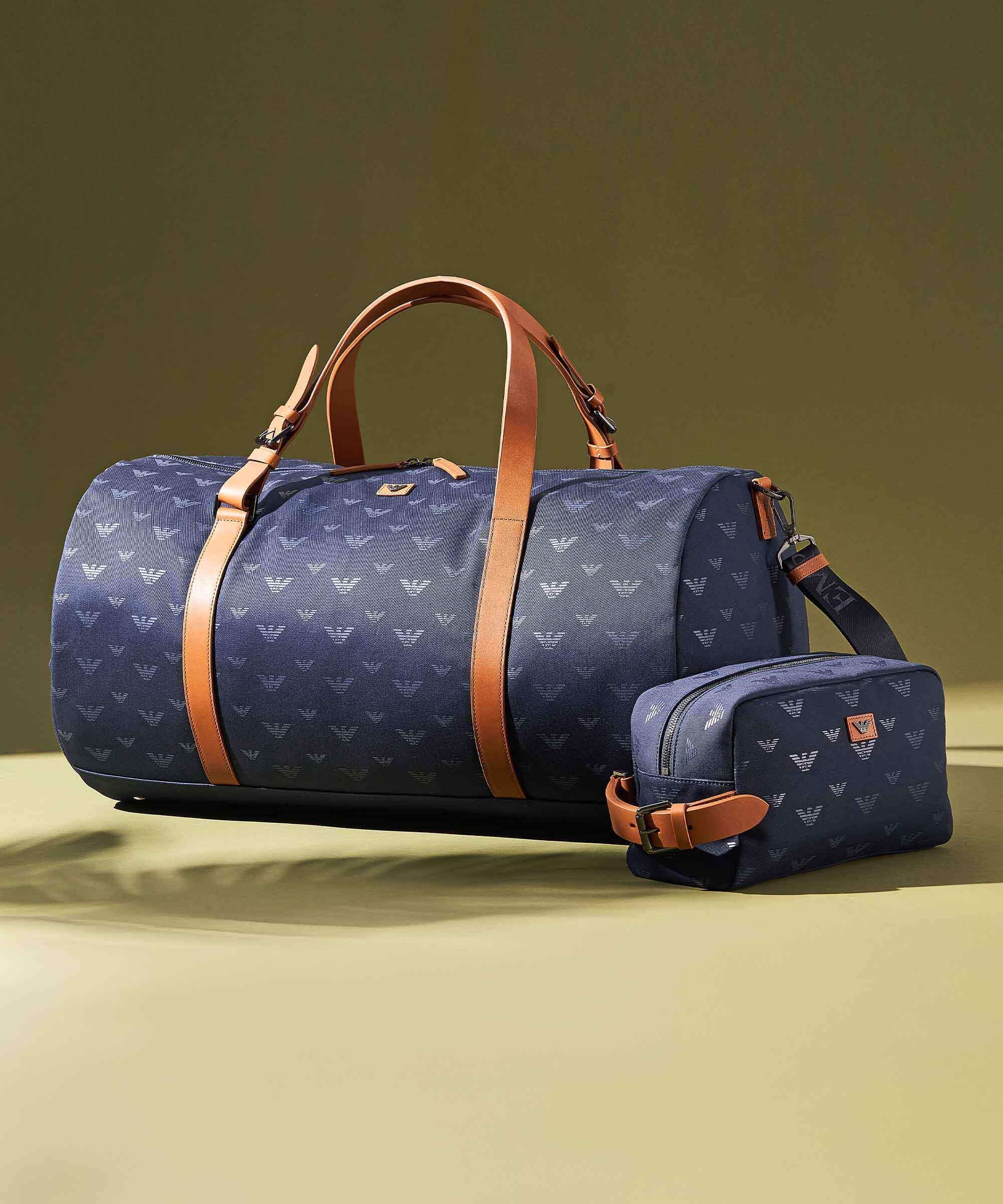 Emporio Armani Special Minorca Weekend bag blu navy