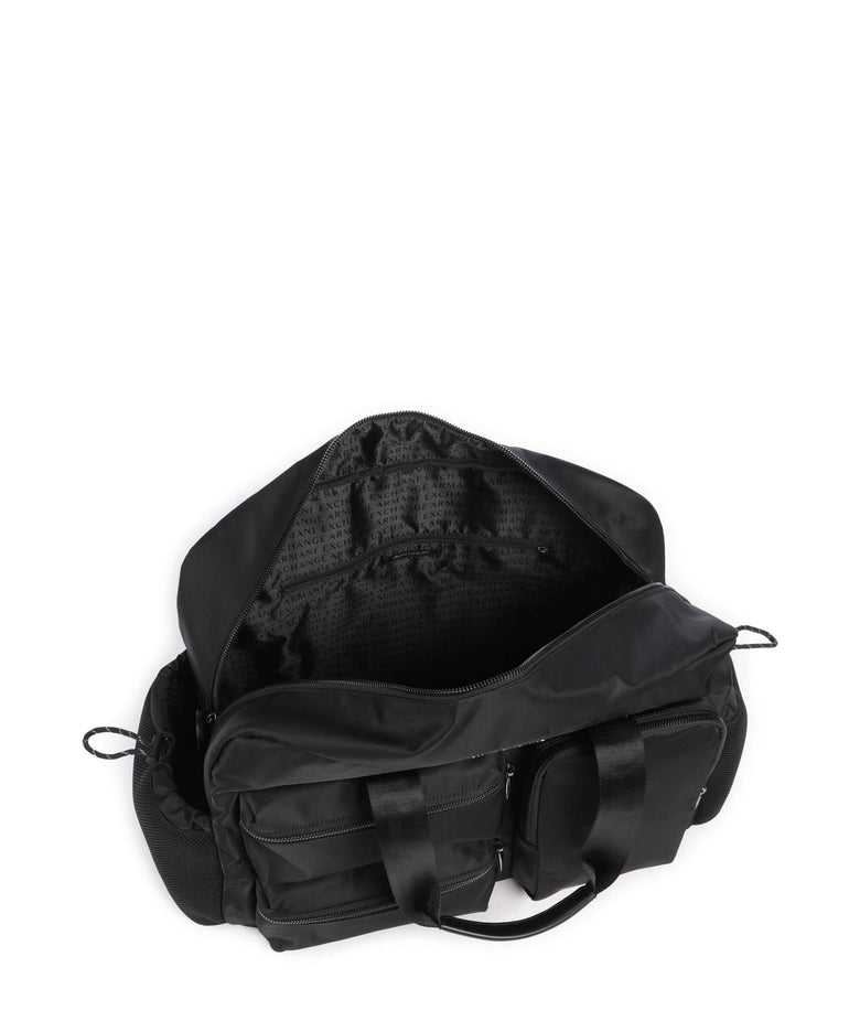 Armani Exchange Commuting Weekend bag black