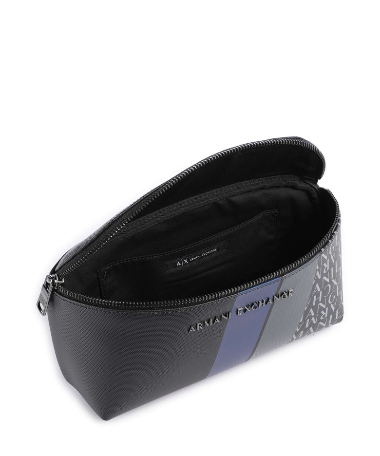 Armani Exchange Dylan Belt bag deep navy/estate blue/deep navy shiny