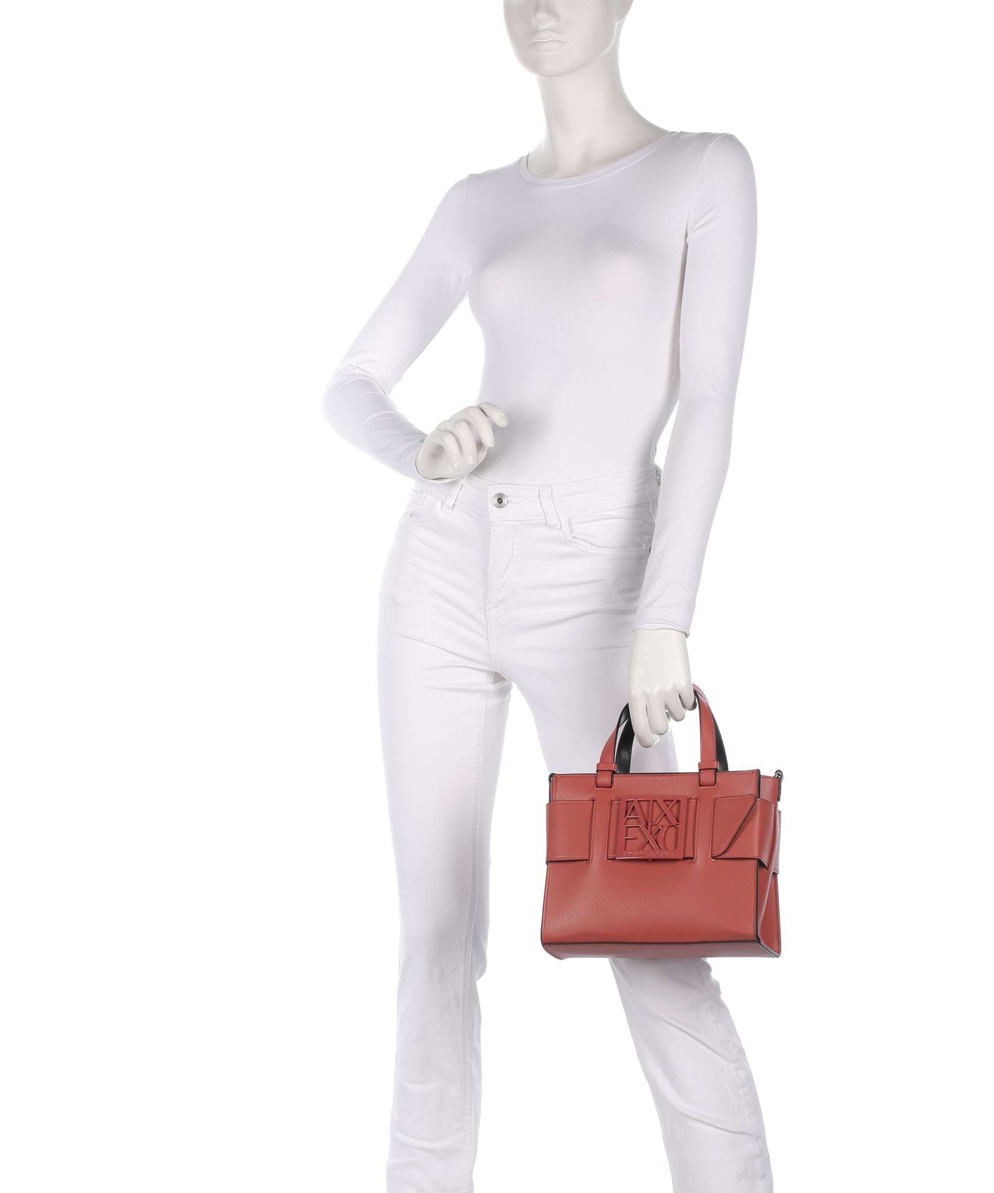 Armani Exchange Susy M Handbag hot sauce