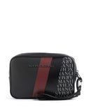 Armani Exchange Dylan Toilettaske black/pomegranate/black shiny
