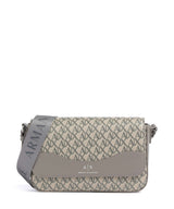 Armani Exchange Wave Monogram Crossover taske sound sand/brown bass