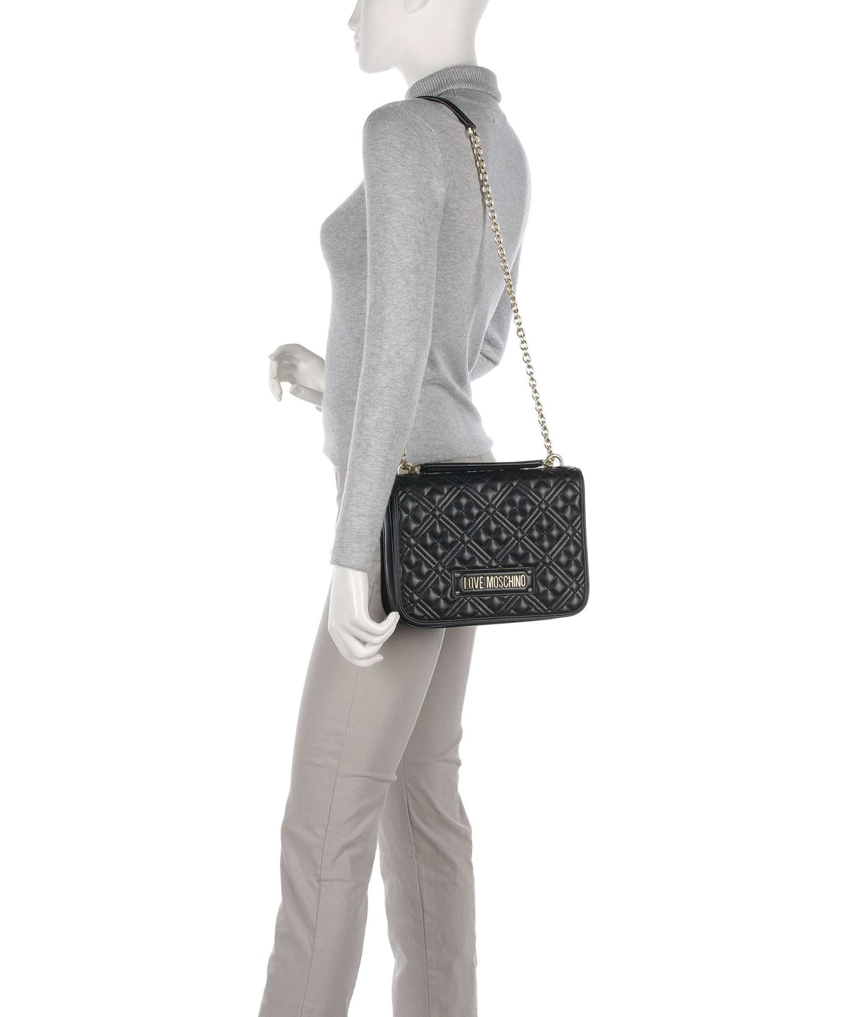 Love Moschino Quilted Shoulder bag nero