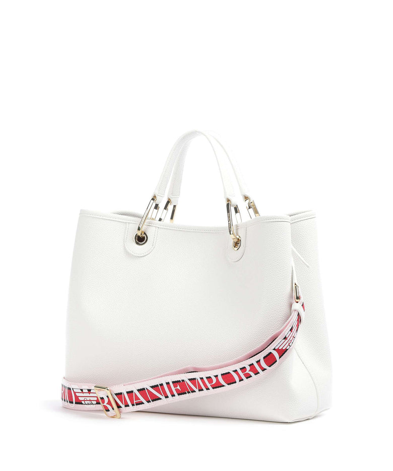 Emporio Armani My EA M Handbag bianco