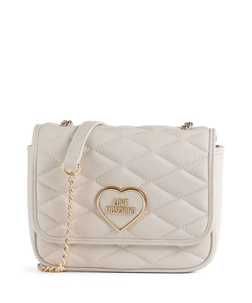 Love Moschino Romantic Crossover taske avorio