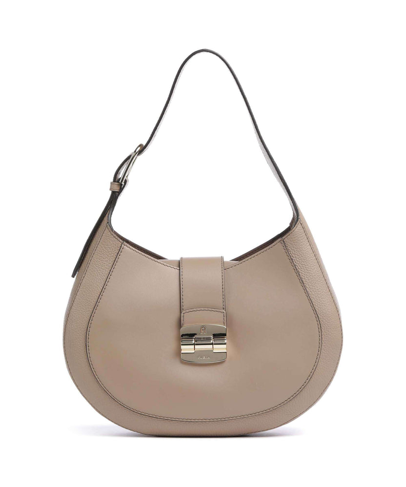 Furla Club 2 M Hobo bag greige