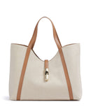 Furla Goccia XL Shopper taske naturale/brandy
