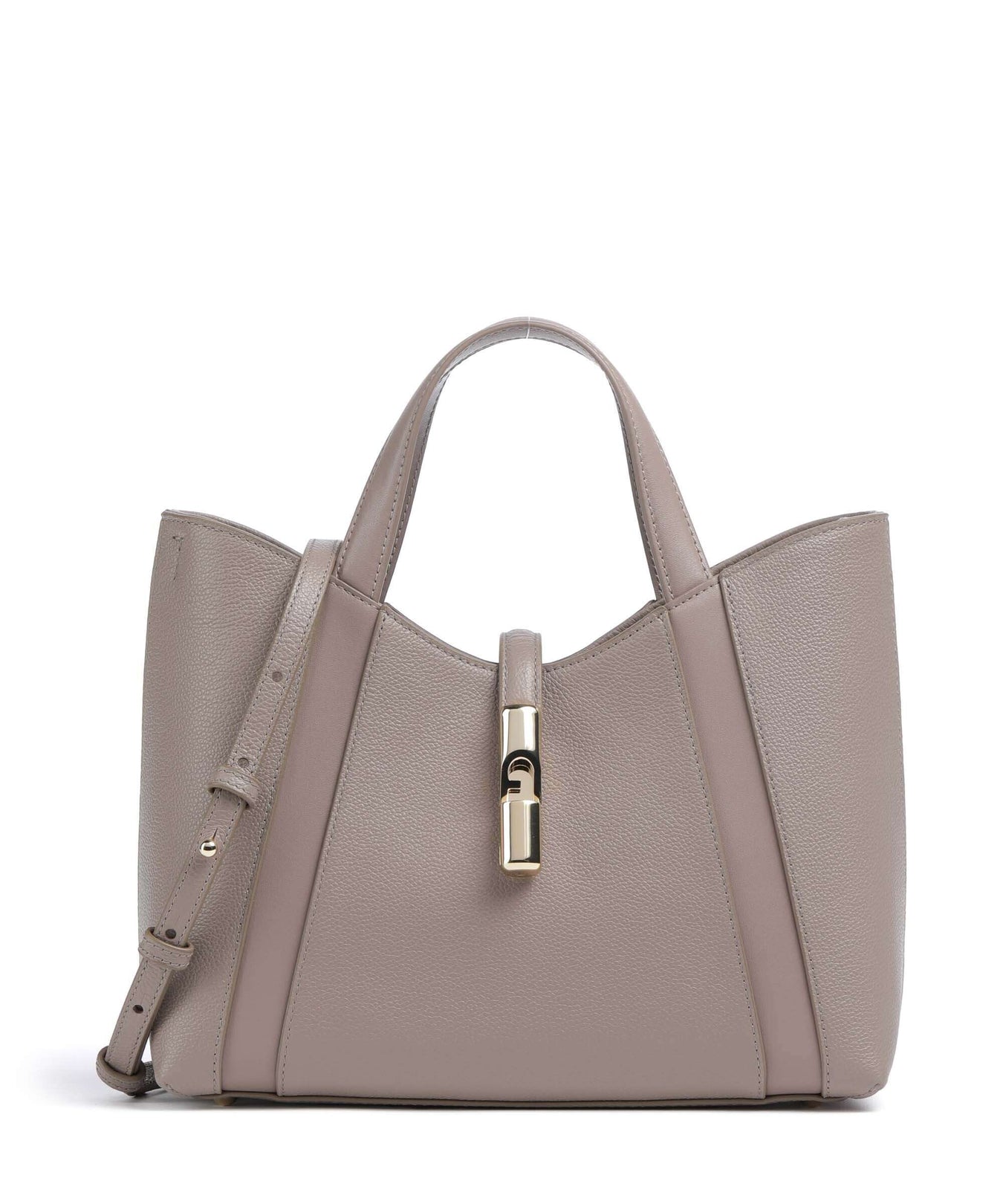 Furla Goccia S Handbag stucco gray/mauve
