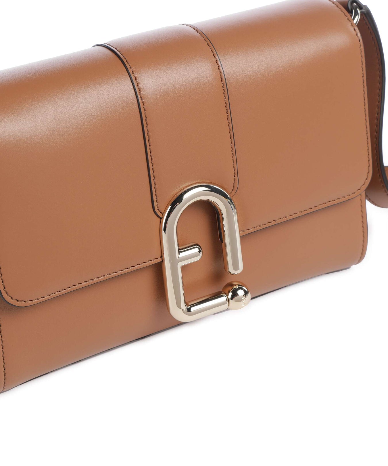 Furla Nuvola S Crossbody bag brandy