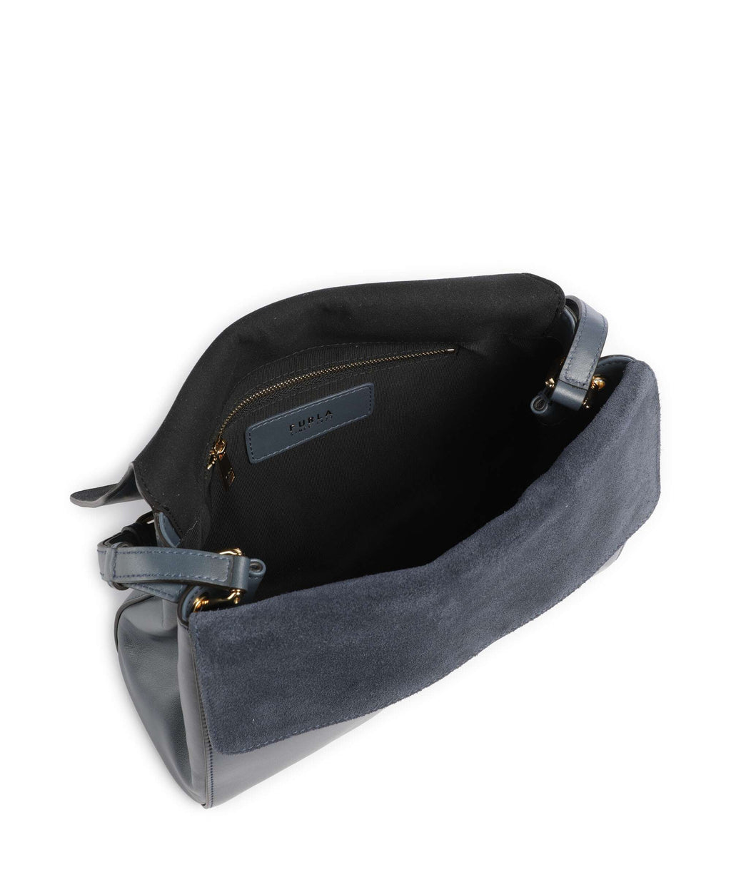 Furla Domus S Shoulder bag grigio blu