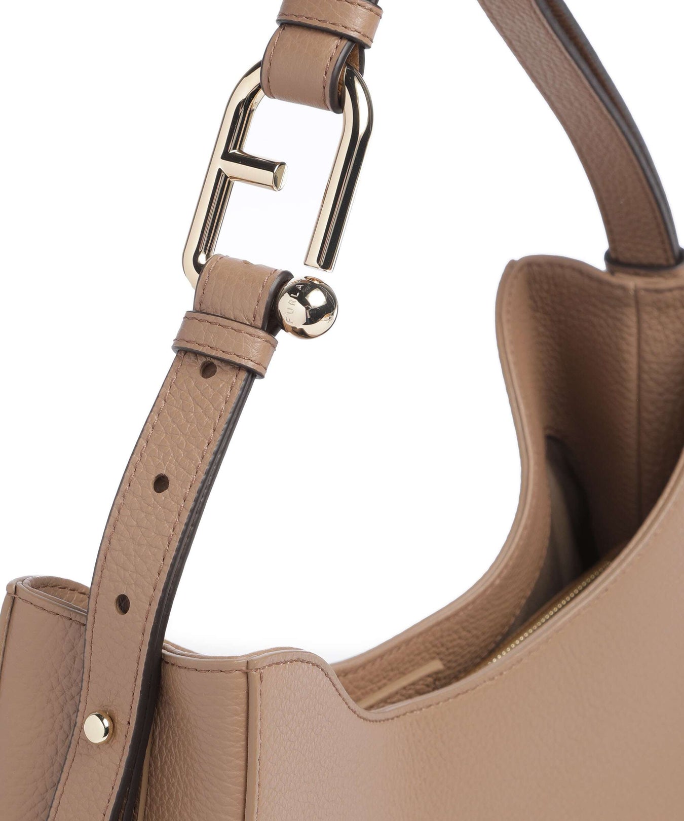 Furla Nuvola L Hobo bag toffee
