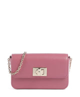 Furla 1927 Mini Crossover taske blush pink/earl grey