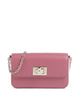 Furla 1927 Mini Crossover taske blush pink/earl grey