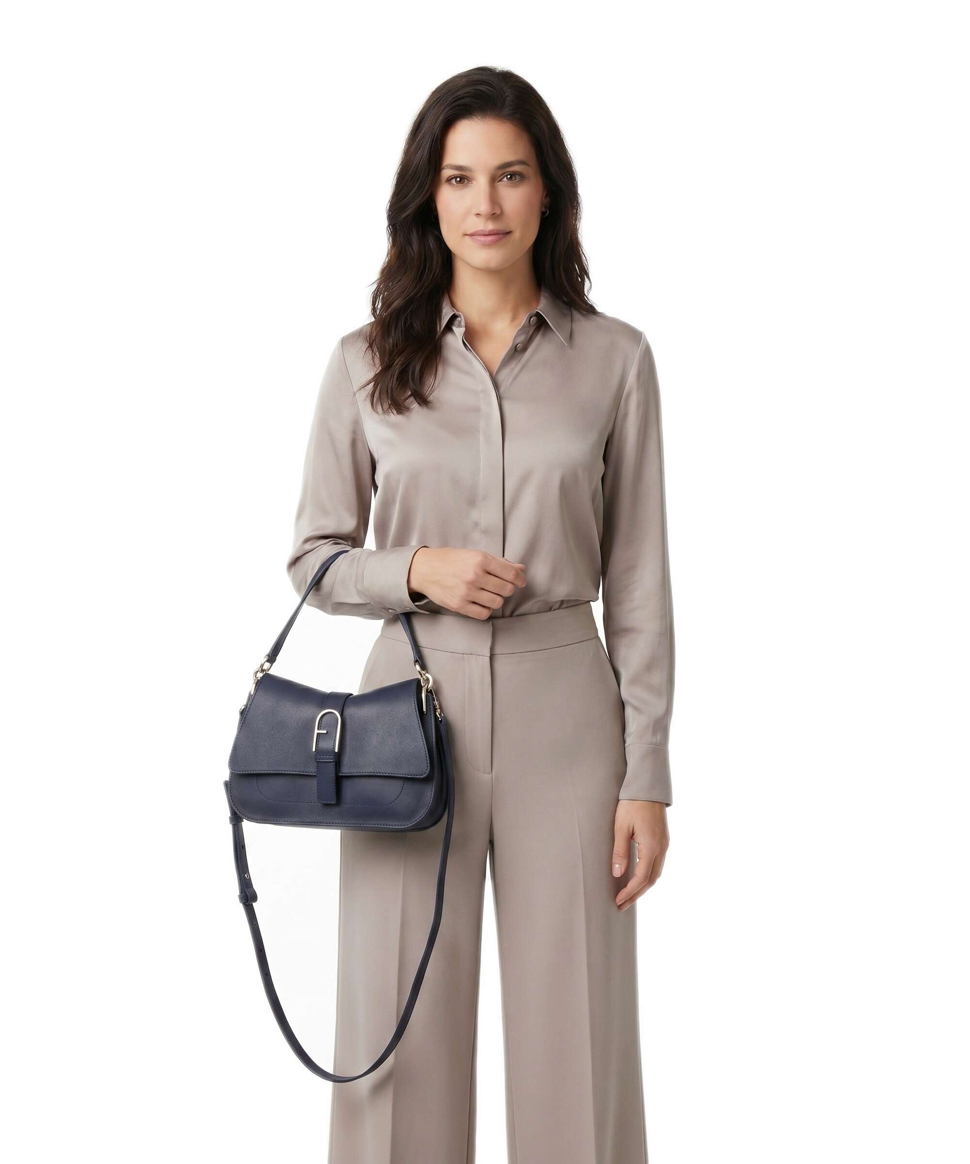 Furla Flow M Handbag blu reale