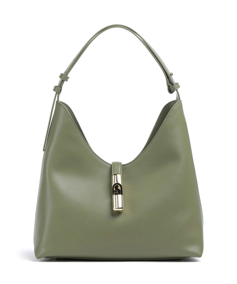 Furla Goccia M Hobo bag avocado