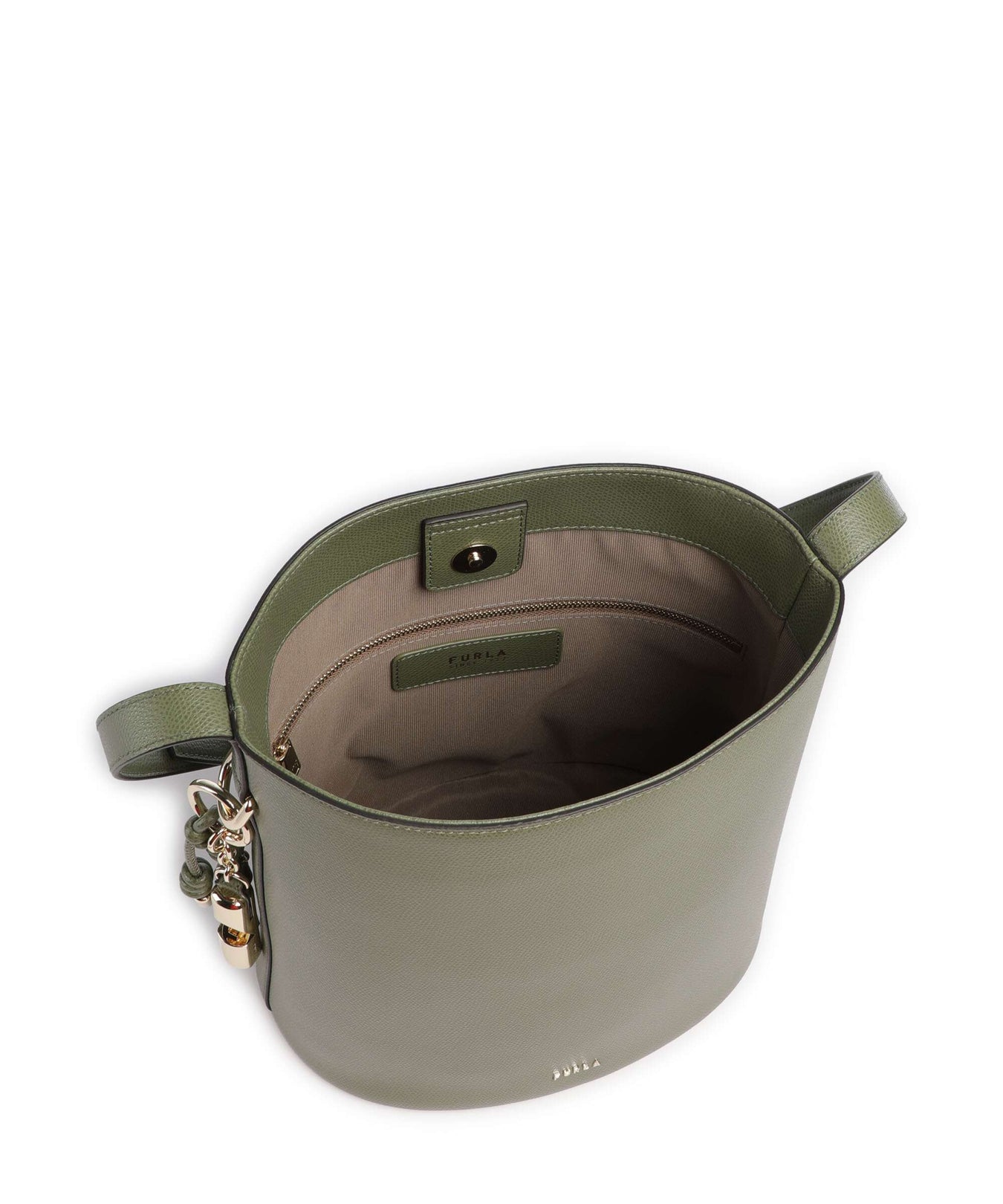 Furla Roxie S Bucket bag avocado